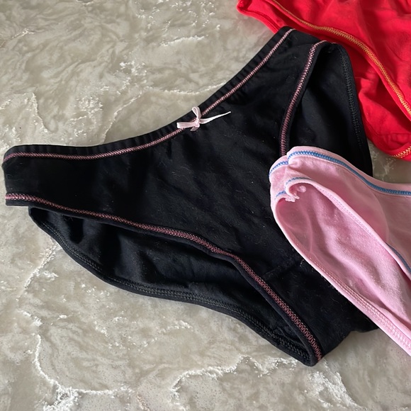 Day of week cotton panties no Wednesday 6 undies multi NEW size S label Asian L - Picture 5 of 12